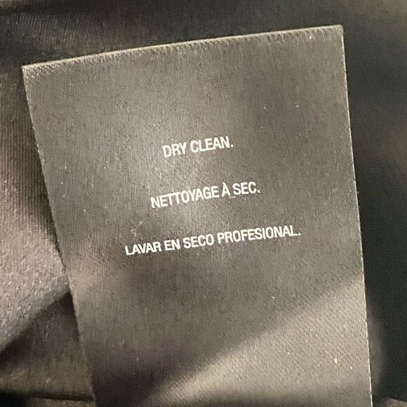 TAHARI - Black Dress V Neck Business Cocktail Texture - size 12 - Picture 6 of 9